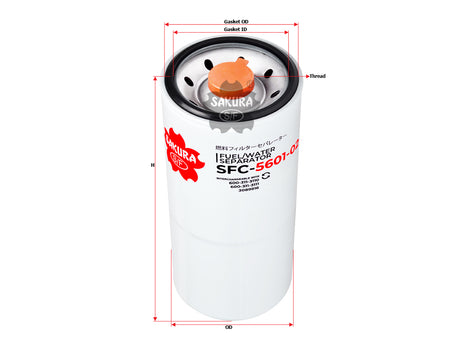 SFC-5601-02 Kraftstofffilter SpinOn