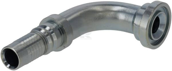 Pressarmatur 4SH-DN20 mit Flansch ø38,1mm 90°