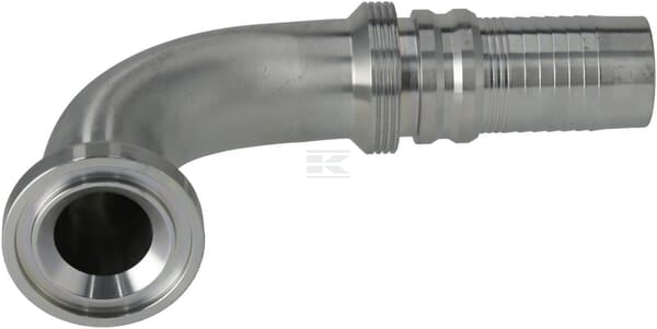Pressarmatur 4SH-DN32 mit Flansch ø50,8mm 90°