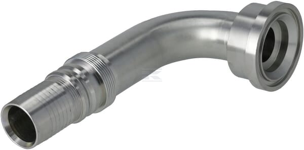 Pressarmatur 4SH-DN40 mit Flansch ø71,4mm 90°