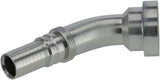 Pressarmatur 4SH-DN25 Flansch Ø 54,0mm 45°