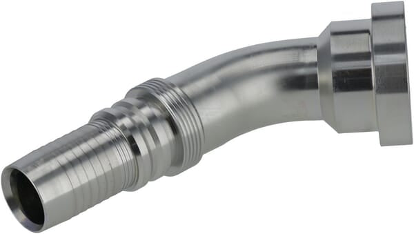 Pressarmatur 4SH-DN32 Flansch Ø 63,5mm 45°