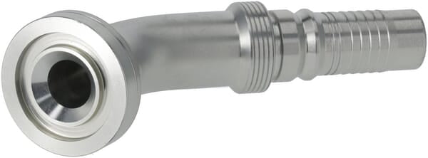 Pressarmatur 4SH-DN20 mit Flansch ø41,3mm 45°