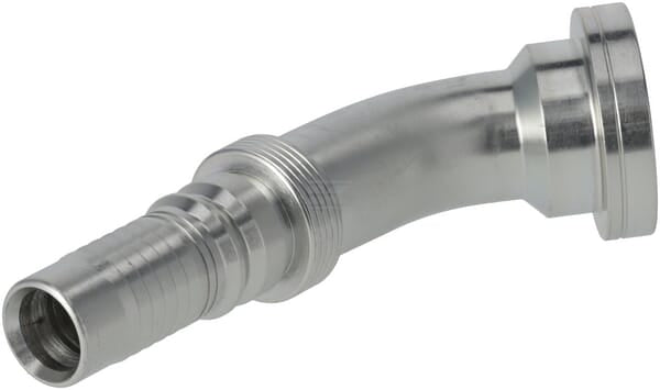 Pressarmatur 4SH-DN20 mit Flansch ø41,3mm 45°