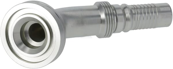 Pressarmatur 4SH-DN20 mit Flansch ø47,6mm 45°