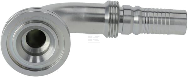 Pressarmatur 4SH-DN20 mit Flansch ø47,6mm 90°