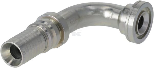 Pressarmatur 4SH-DN25 mit Flansch ø41,3mm 90°