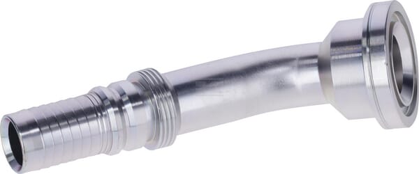 Pressarmatur 4SH-DN25 mit Flansch ø54,0mm 45°