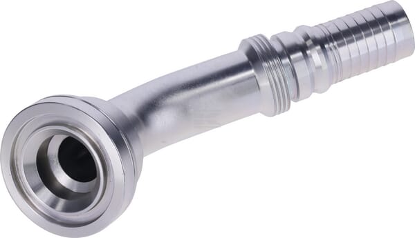 Pressarmatur 4SH-DN25 mit Flansch ø54,0mm 45°