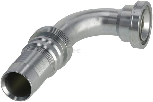 Pressarmatur 4SH-DN32 mit Flansch ø47,6mm 90°
