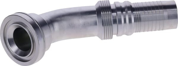 Pressarmatur 4SH-DN32 mit Flansch ø54,0mm 45°