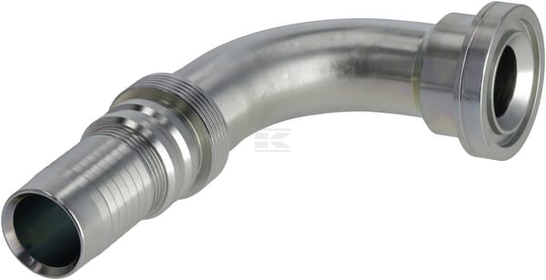 Pressarmatur 4SH-DN32 mit Flansch ø54,0mm 90°