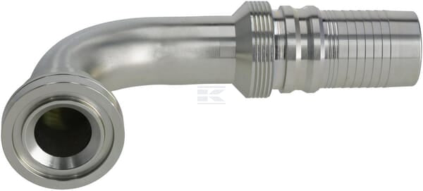 Pressarmatur 4SH-DN40 mit Flansch ø54,0mm 90°