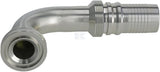 Pressarmatur 4SH-DN40 mit Flansch ø54,0mm 90°