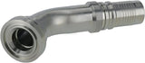 Pressarmatur 4SH-DN40 mit Flansch ø63,5mm 45°