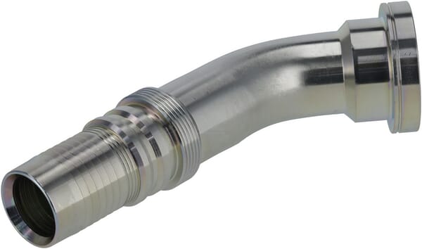 Pressarmatur 4SH-DN40 mit Flansch ø63,5mm 45°