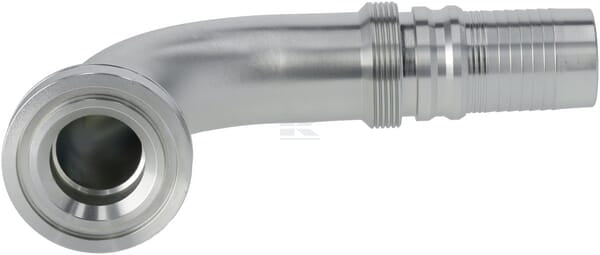 Pressarmatur 4SH-DN40 mit Flansch ø63,5mm 90°