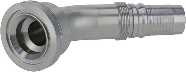 Pressarmatur 4SH-DN40 mit Flansch ø79,4mm 45°