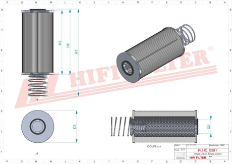 SH 55305 Hydraulikfilterelement