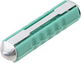 Sicherung, Torpedo, 10A,  Grün, 25mm, 50Stk.