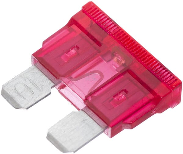 Sicherung, Stecksicherung, Standard, 10A,  Rot, 18.8mm, 1Stk., iMaXX