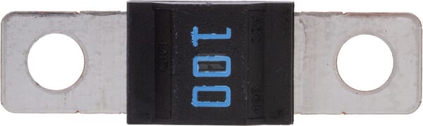 Sicherung, Streifen, 100A,  Blau, 41mm, 1Stk.