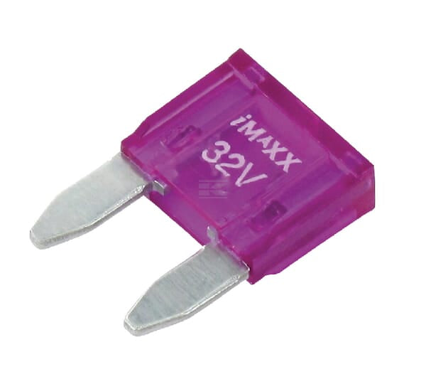Sicherung, 3A,  Violett, 6Stk.