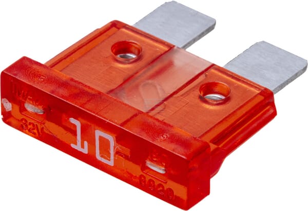 Sicherung, Stecksicherung, Standard, 10A,  Rot, 20mm, 100Stk., iMaXX