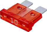Sicherung, Stecksicherung, Standard, 10A,  Rot, 20mm, 100Stk., iMaXX