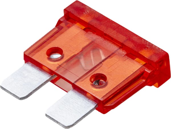 Sicherung, Stecksicherung, Standard, 10A,  Rot, 20mm, 100Stk., iMaXX
