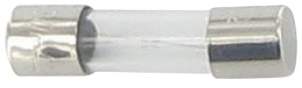 Sicherung, Glas, 0.5A,  Transparent, 20mm, 50Stk.