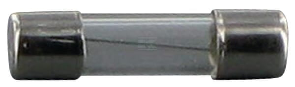 Sicherung, Glas, 6A,  Transparent, 20mm, 50Stk.