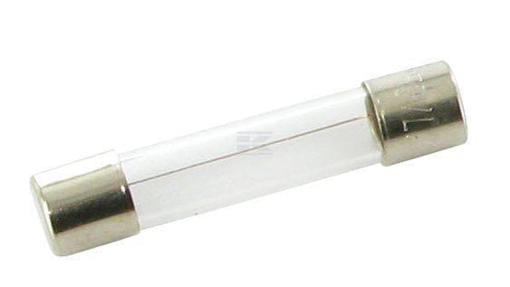 Sicherung, Glas, 3A,  Transparent, 32mm, 25Stk.