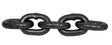 Kette Ø 5 mm x 18,5 mm,  schwarz Kramp