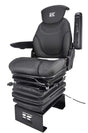 Sitz K-Lux, luftgefedert, 490 mm, 12 V, schwarz