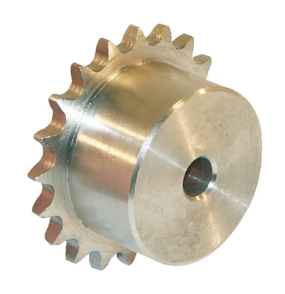 Kettenrad Simplex 21 Zähne 3/4" Kette 12 B-1 Edelstahl 304 Kramp