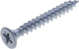 Holzschraube 3.5x30mm PZ1 Senkkopf , Stahl Kramp