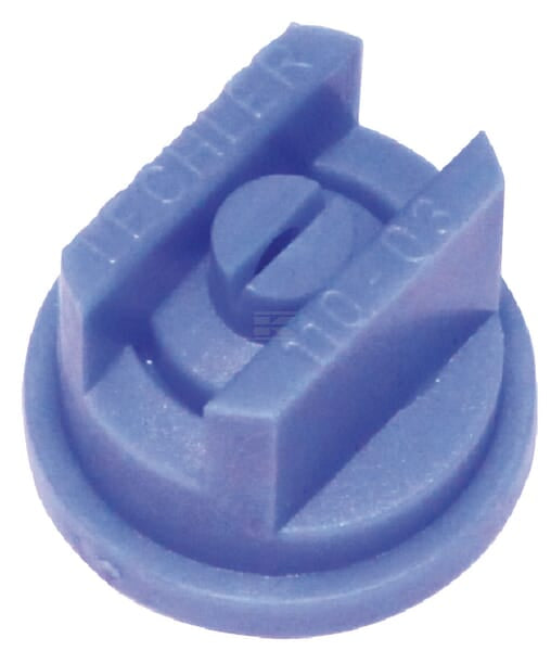 Lechler, Flachstrahldüse, ST, Blau, 110°, Kunststoff, SW8