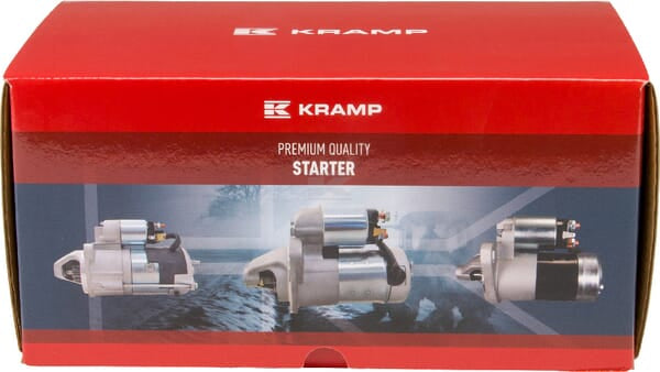Anlasser 12V 1,4kW, 9 Zähne, Kramp