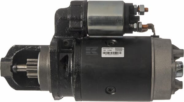 Anlasser, 12 V, 3,1 kW, 9 Zähne, Kramp