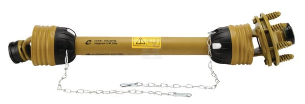 Comer, Gelenkwelle, T40, Länge 710mm, 1.3/8-6, mit Reib- und Freilaufkupplung