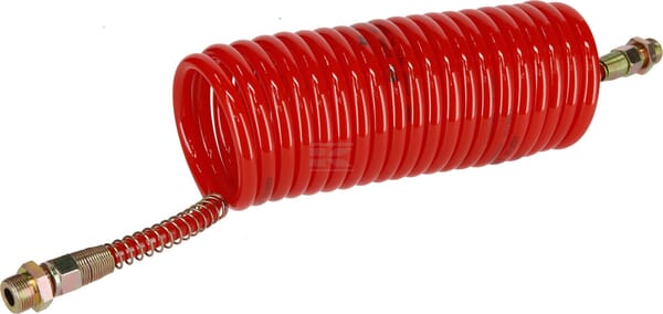 Spiralluftschlauch M22x1,5 rot