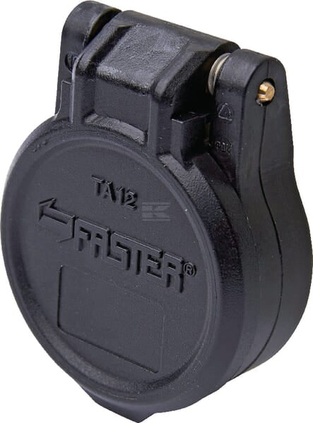 Staubkappe 1/2" schwarz