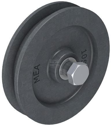 Torrollen, Gusseisen  75mm