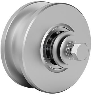Laufrolle unten 55mm 2L