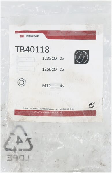 Pflugschraube,  M12 x, 8.8, Kramp