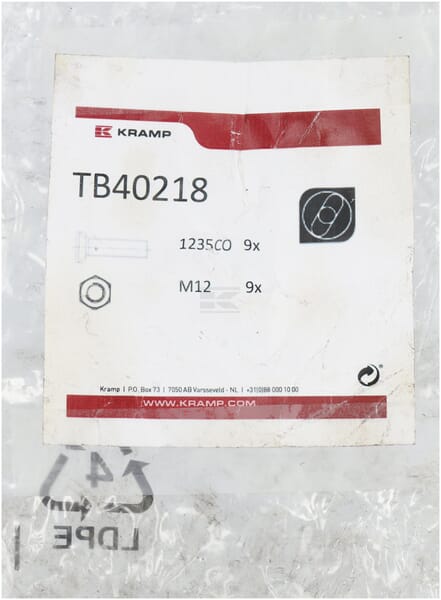 Schraubensatz,  M12 x 35mm, 8.8, Kramp