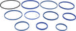 Dichtungssatz Serie 5000 5-St