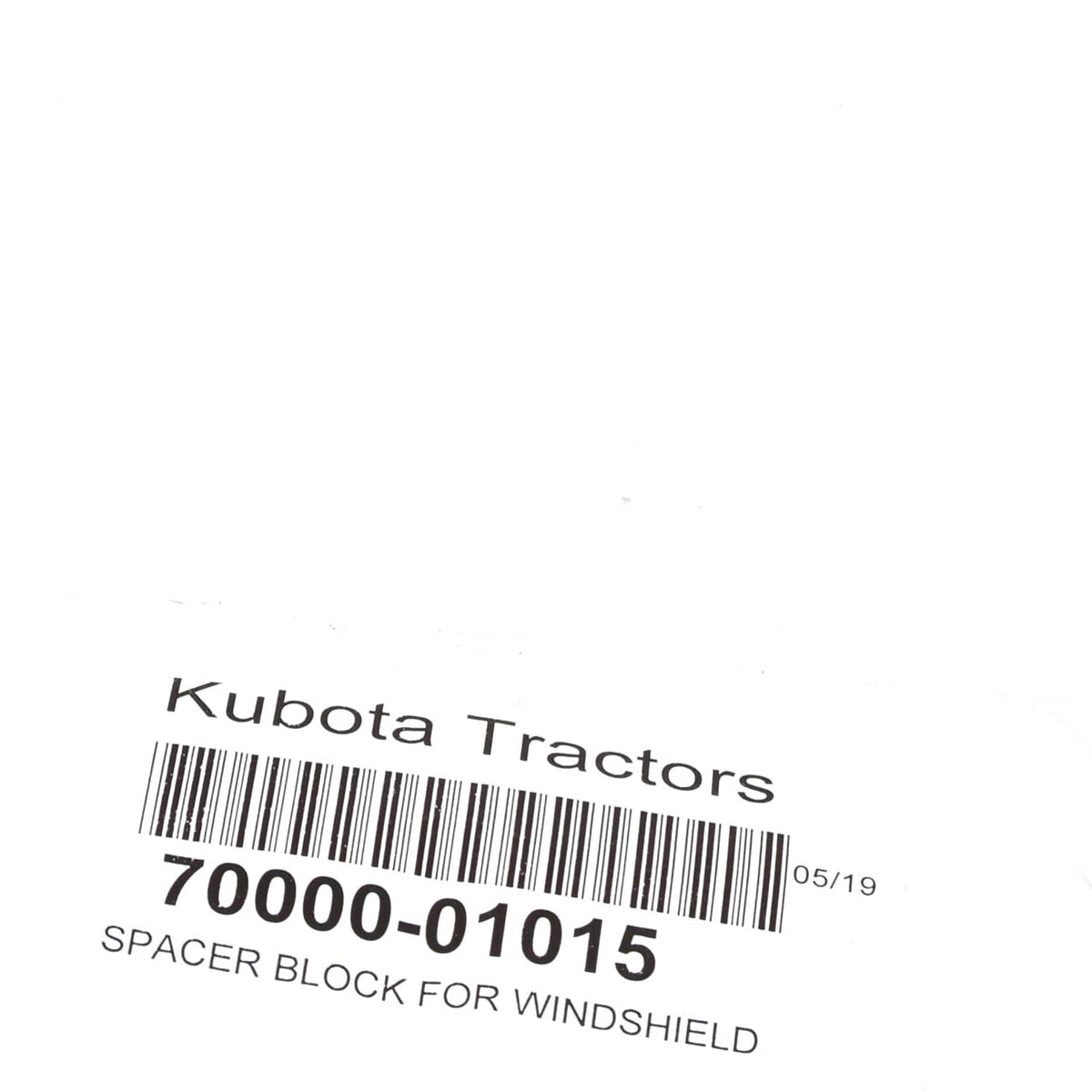 Kubota ABSTANDSHALTER