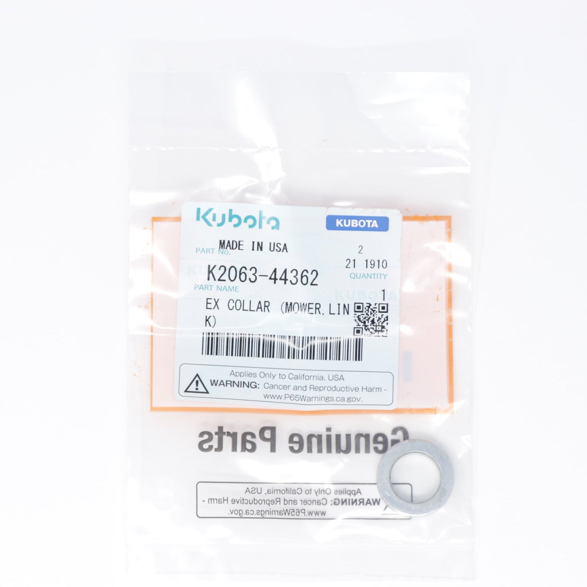 Kubota ABSTANDSSTUECK